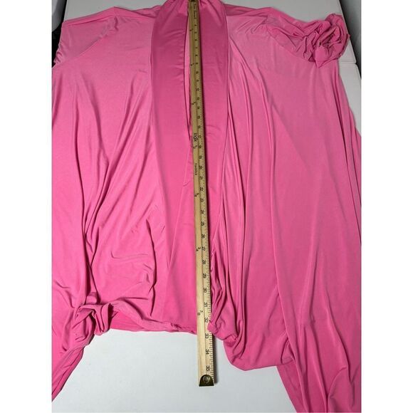 Canari Pink Bohemian Women’s Open Front Cardigan Tunic Size 3XL Made in USA - Picture 6 of 10